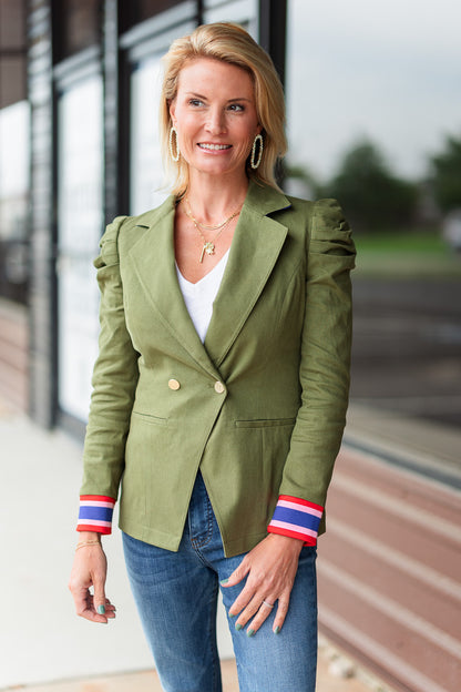 Bradshaw Blazer in Army