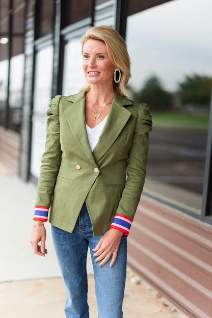 Bradshaw Blazer in Army