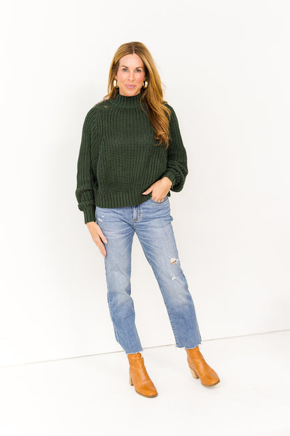 Eve Sweater in Evergreen