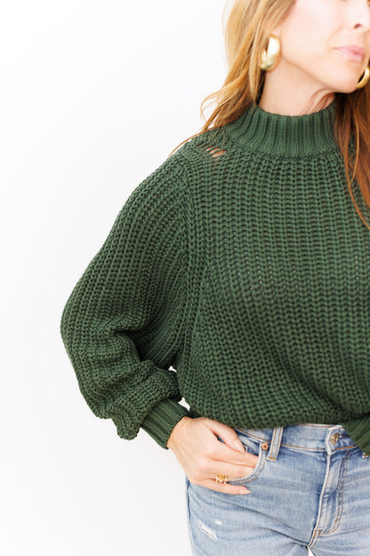 Eve Sweater in Evergreen