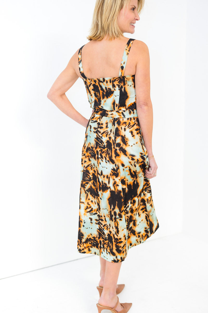 Lexi Print Maxi Dress in Multi Print