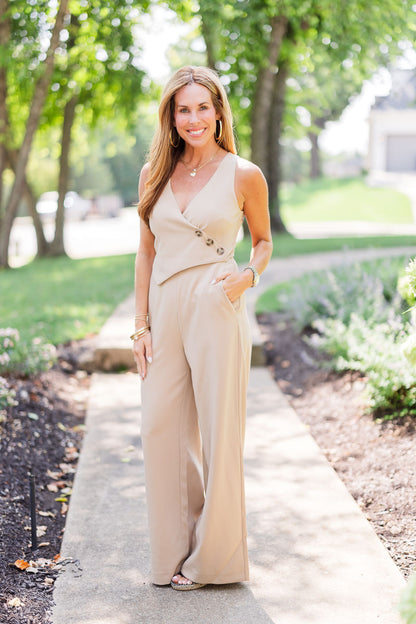 Azra Twill Jumpsuit