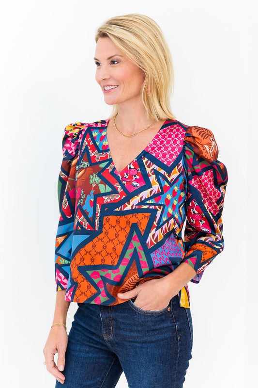 FINAL SALE Finley Top in Star Power