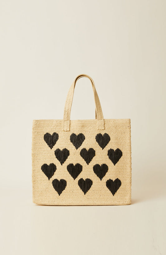 Be Mine Tote in Black