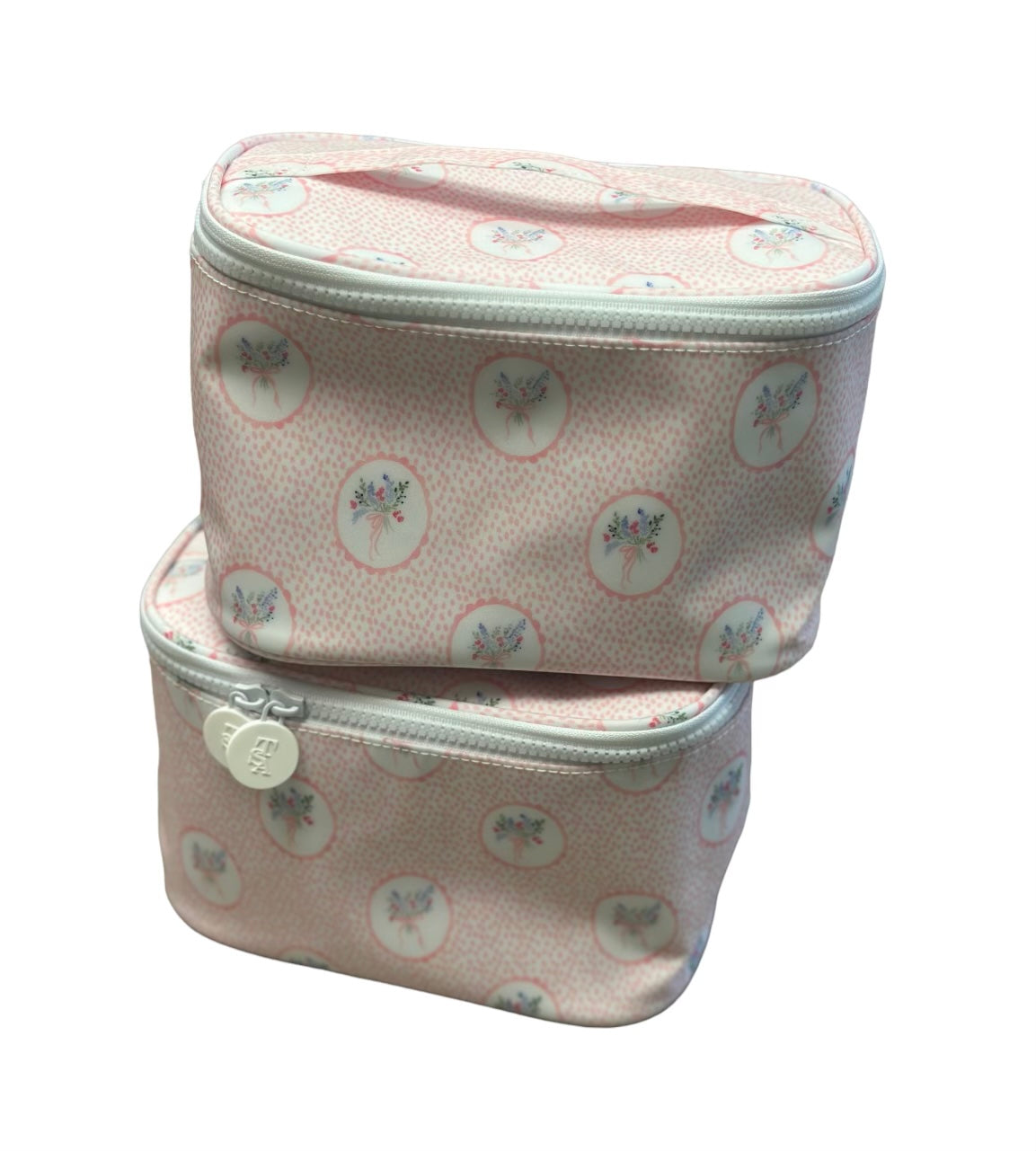 Kit Case in Floral Medallion Pink