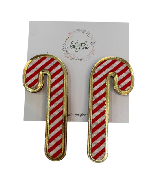 Candy Cane Earring