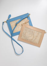 Load image into Gallery viewer, Cane Box Weave Clutch in Blue

